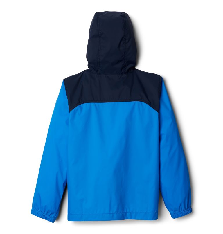 Thumbnail: Boys’ Toddler Glennaker Rain Jacket, Color: Hyper Blue, image 2