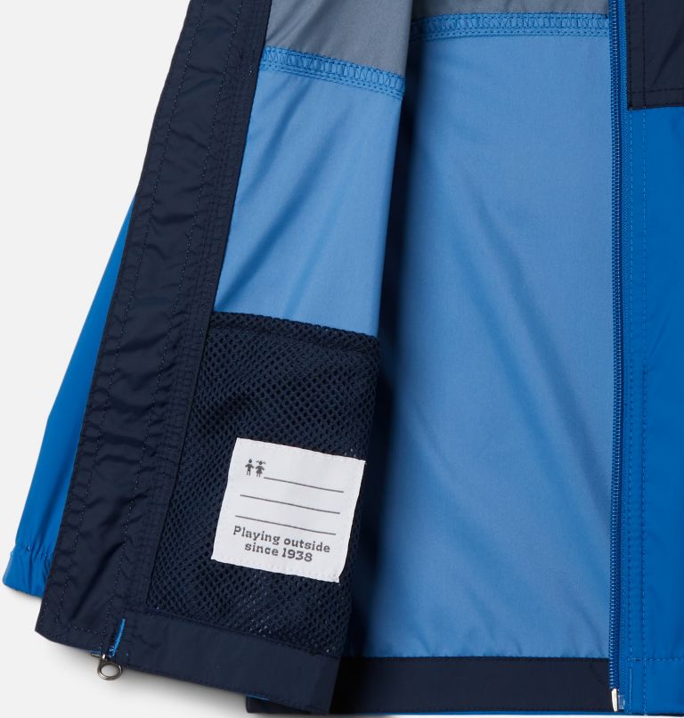 Boys' Toddler Glennaker Jacket, Color: Bright Indigo, Collegiate Navy, image 3