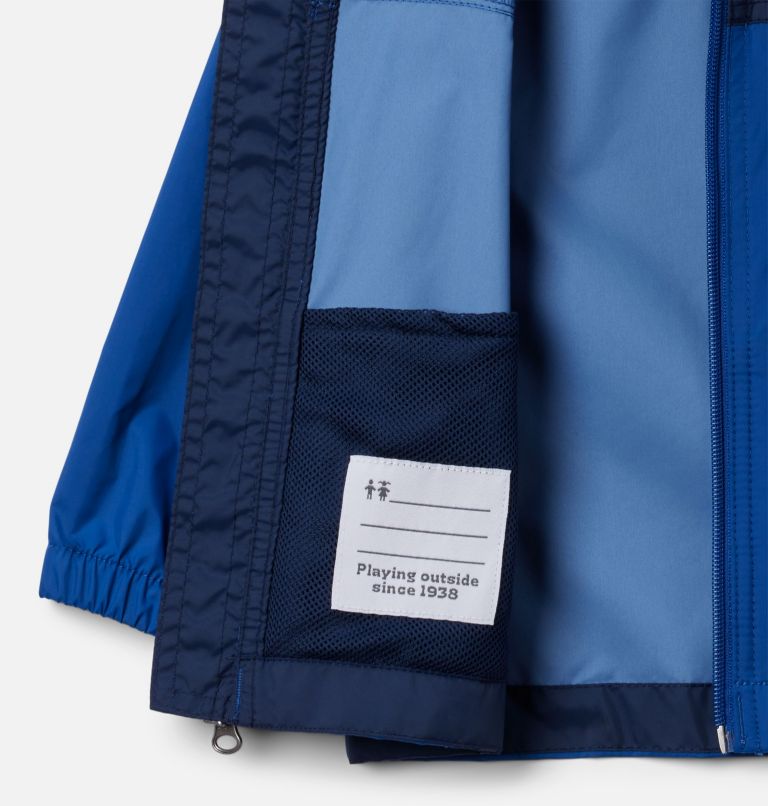 Boys' Toddler Glennaker Jacket, Color: Mountain Blue, Collegiate Navy, image 3