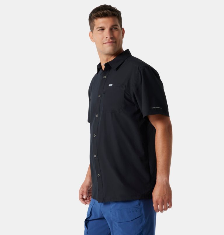 Men’s PFG Slack Tide Camp Shirt, Color: Black, image 3