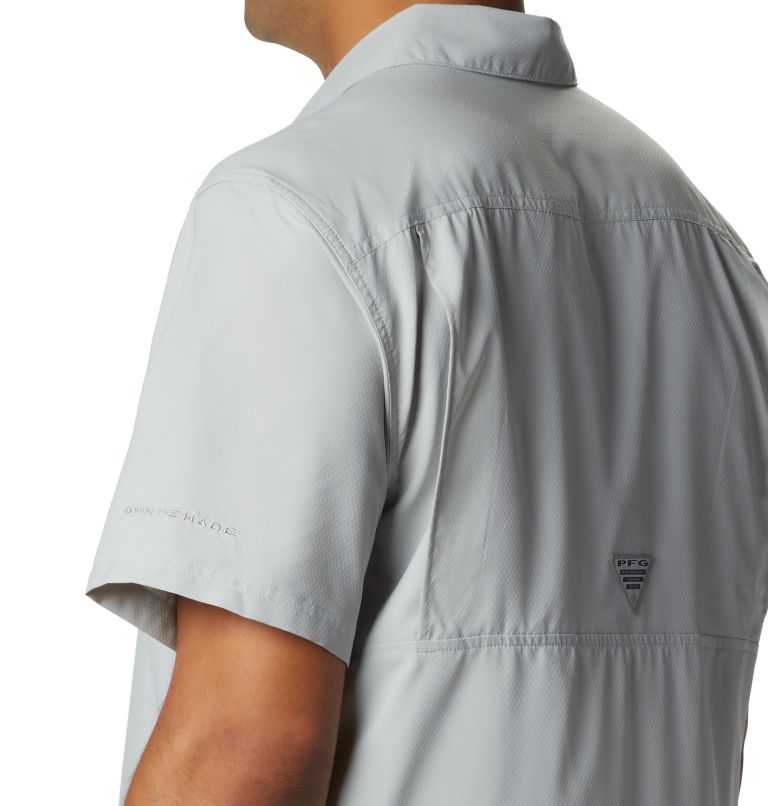 Thumbnail: Men’s PFG Slack Tide Camp Shirt, Color: Cool Grey, image 4