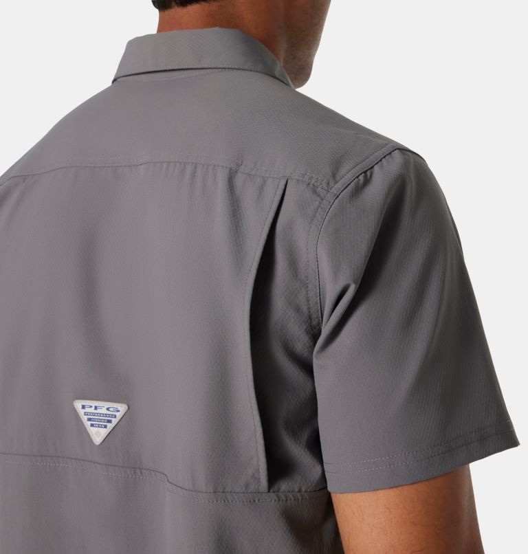 Men’s PFG Slack Tide Camp Shirt, Color: City Grey, image 7
