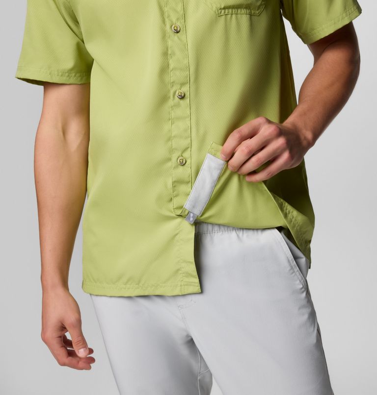 Men’s PFG Slack Tide Camp Shirt, Color: Pear, image 7