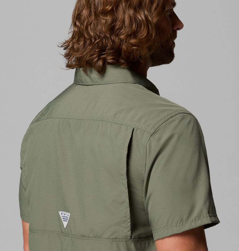 Men’s PFG Slack Tide Camp Shirt, Color: Cypress, image 6