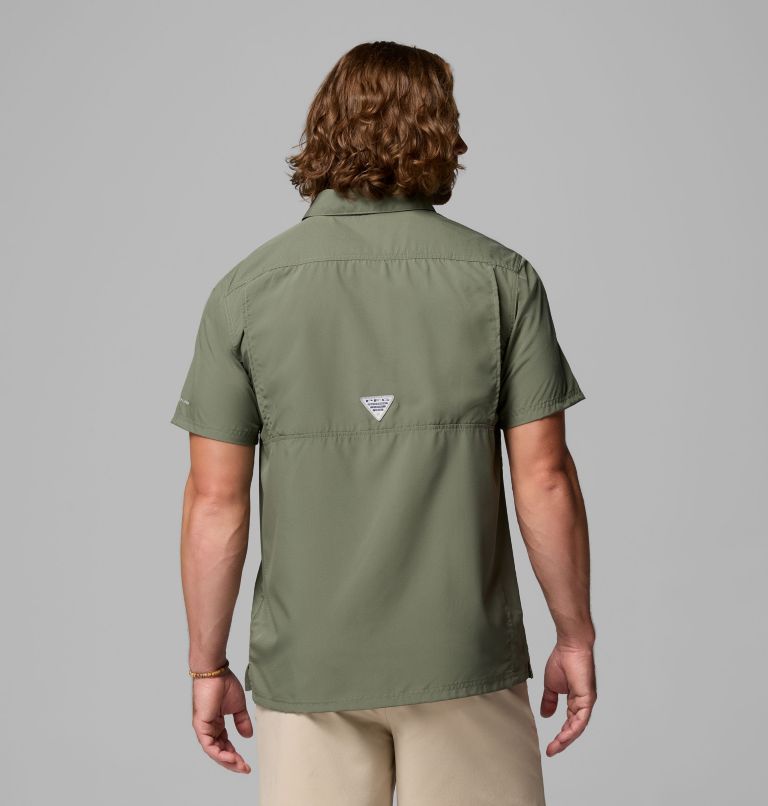 Men’s PFG Slack Tide Camp Shirt, Color: Cypress, image 3