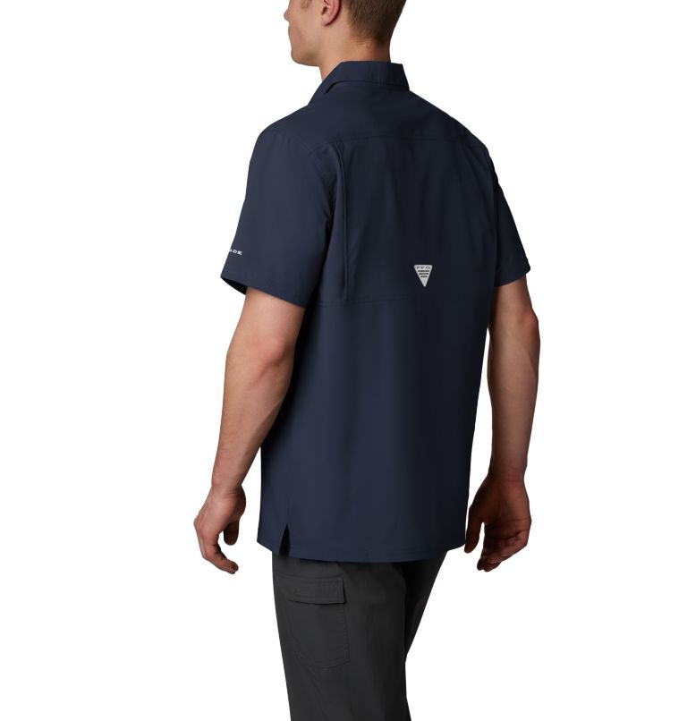 Men’s PFG Slack Tide Camp Shirt, Color: Collegiate Navy, image 2