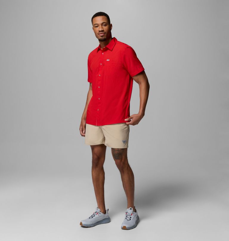 Chemise Slack Tide Camp, Color: Red Spark, image 2