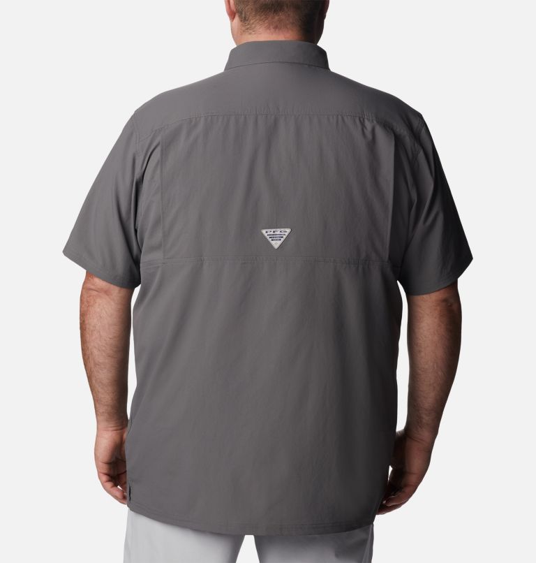 Thumbnail: Men’s PFG Slack Tide Camp Shirt - Big, Color: City Grey, image 2