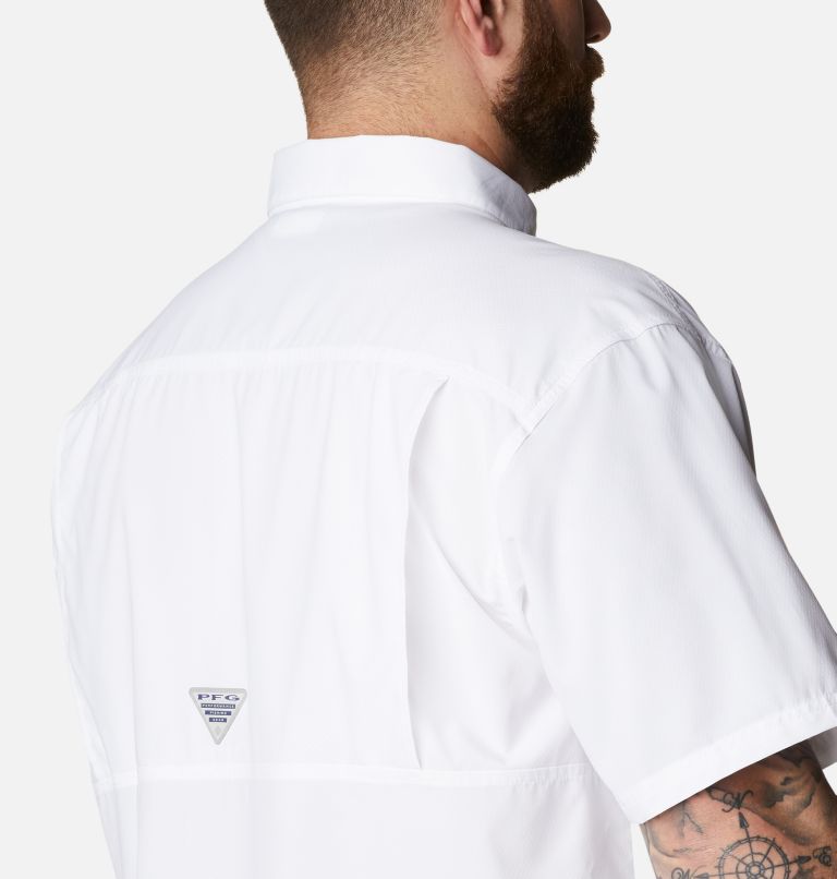 Men’s PFG Slack Tide Camp Shirt - Big, Color: White, image 5