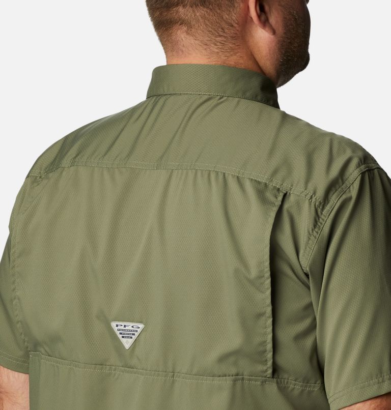 Men’s PFG Slack Tide Camp Shirt - Big, Color: Cypress, image 5
