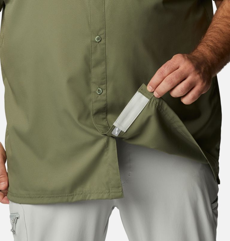 Men’s PFG Slack Tide Camp Shirt - Big, Color: Cypress, image 6