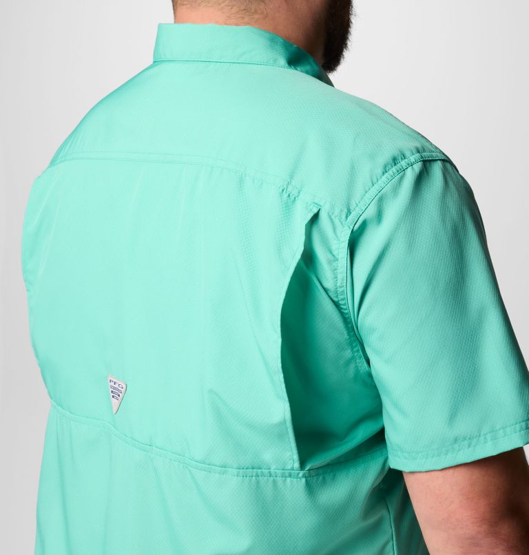 Men’s PFG Slack Tide Camp Shirt - Big, Color: Glaze Green, image 6