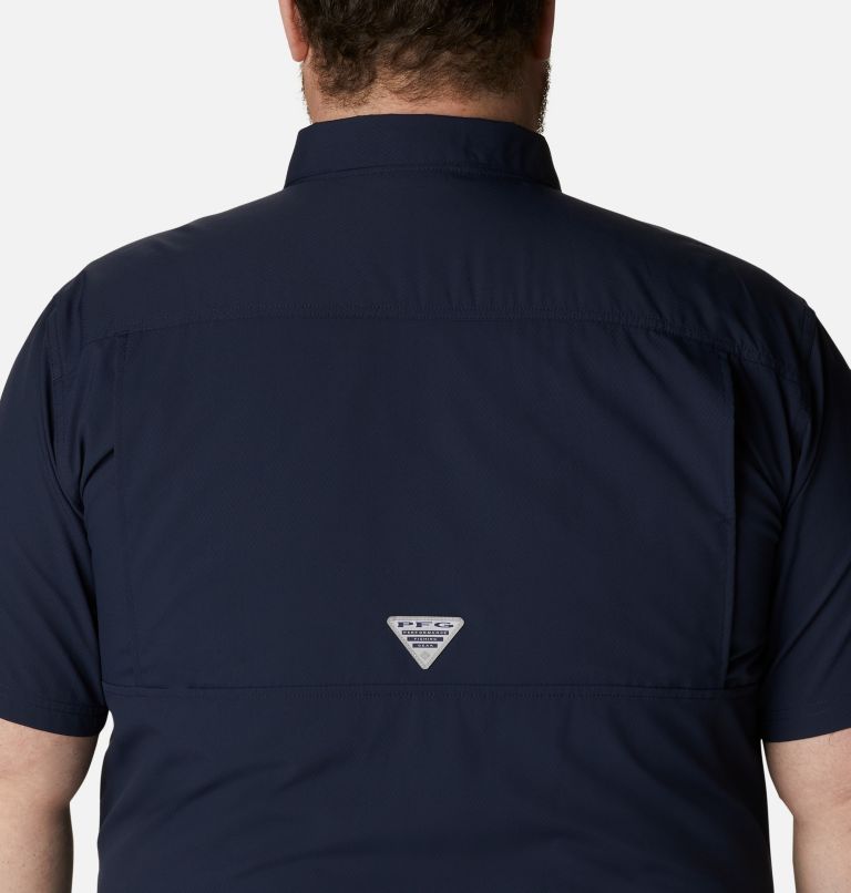 Men’s PFG Slack Tide Camp Shirt - Big, Color: Collegiate Navy, image 5