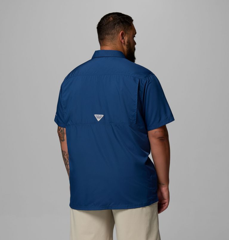 Men’s PFG Slack Tide Camp Shirt - Big, Color: Carbon, image 3