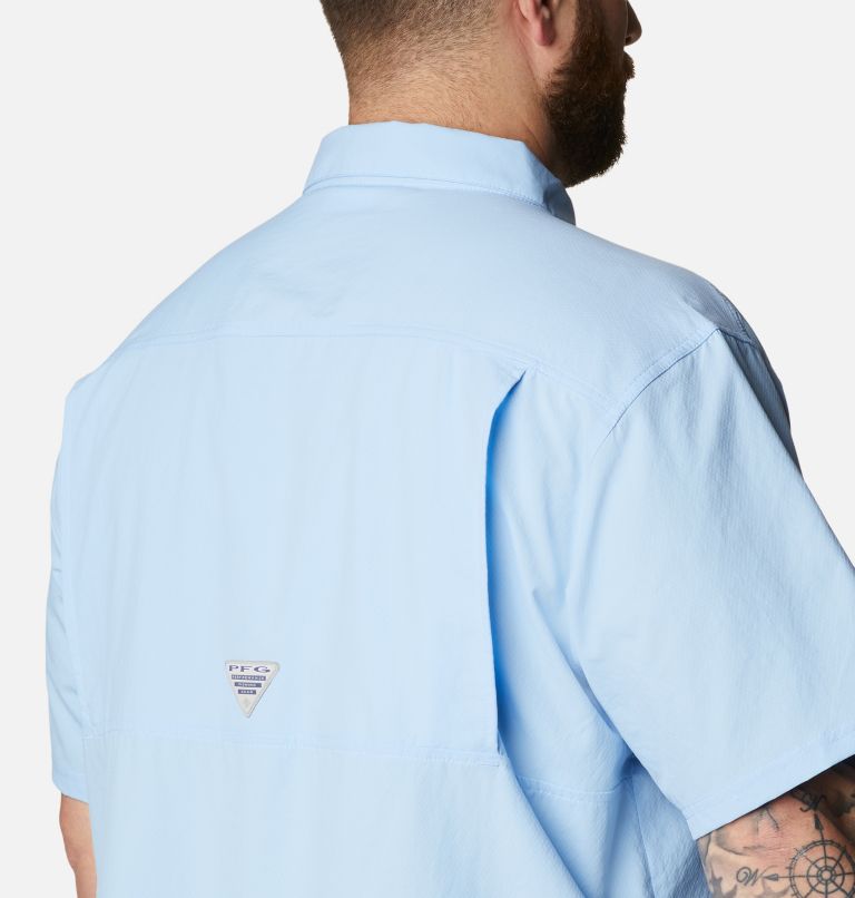 Men’s PFG Slack Tide Camp Shirt - Big, Color: Sail, image 5