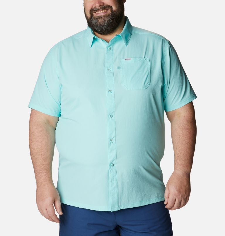Chemise de camp PFG Slack Tide pour hommes - Grand, Color: Gulf Stream, image 1