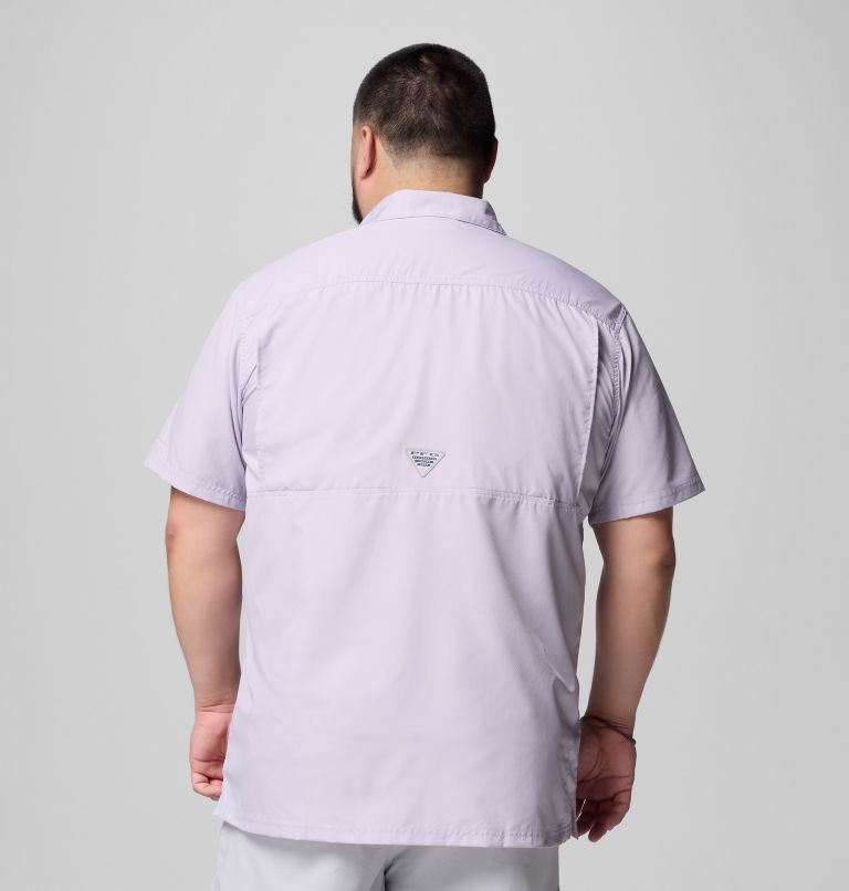 Men’s PFG Slack Tide Camp Shirt - Big, Color: Lavender Pearl, image 3