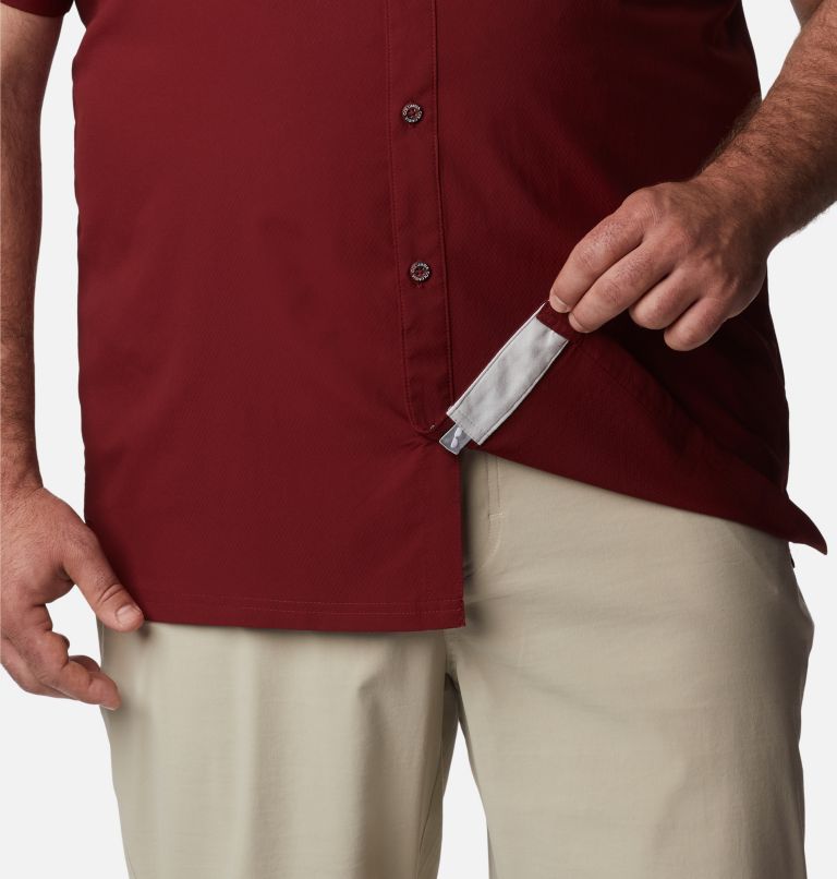 Men’s PFG Slack Tide Camp Shirt - Big, Color: Red Jasper, image 6