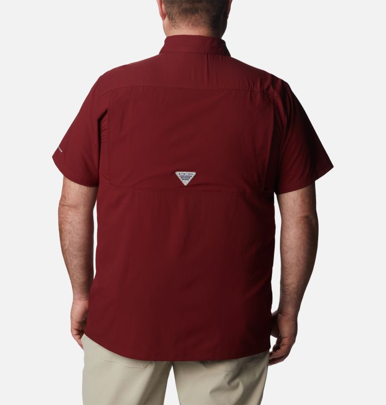 Thumbnail: Men’s PFG Slack Tide Camp Shirt - Big, Color: Red Jasper, image 2