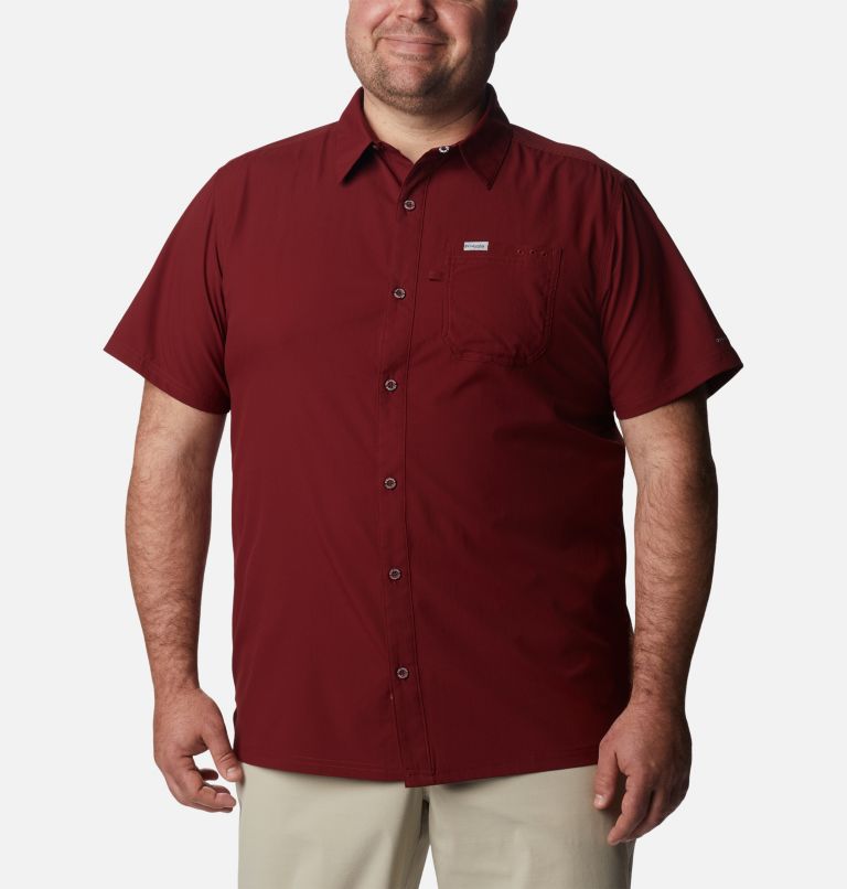 Men’s PFG Slack Tide Camp Shirt - Big, Color: Red Jasper, image 1