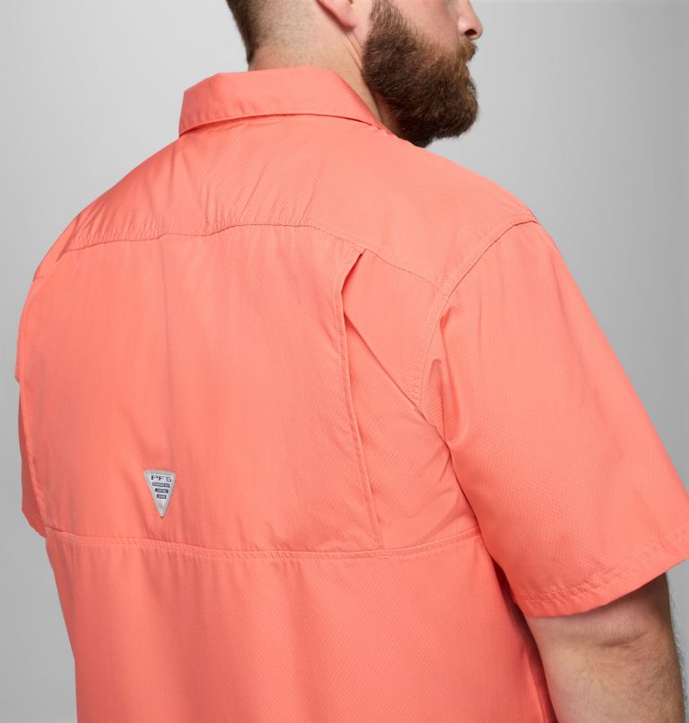 Men’s PFG Slack Tide Camp Shirt - Big, Color: Melonade, image 7