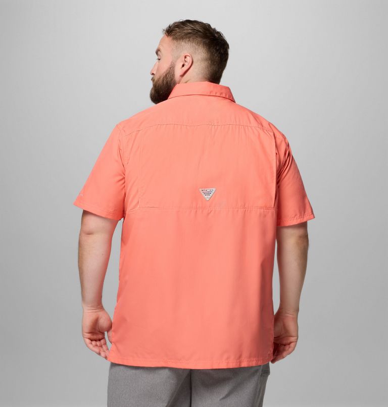 Men’s PFG Slack Tide Camp Shirt - Big, Color: Melonade, image 3