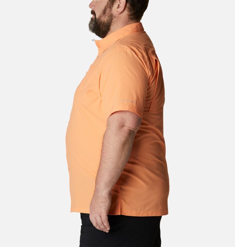 Men’s PFG Slack Tide Camp Shirt - Big, Color: Bright Nectar, image 3