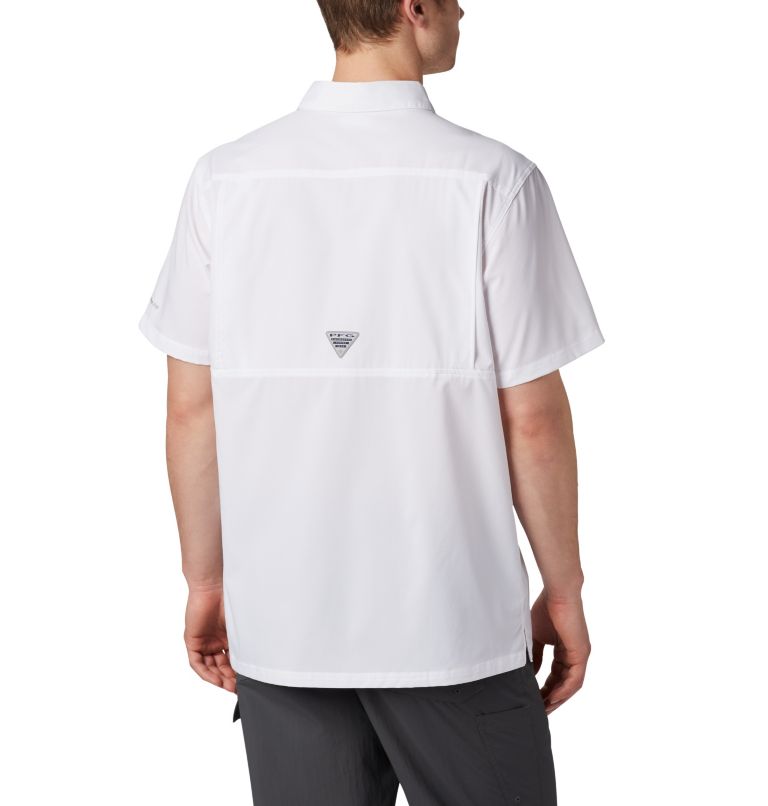 Men's PFG Slack Tide Camp Shirt - Tall, Color: White, image 2