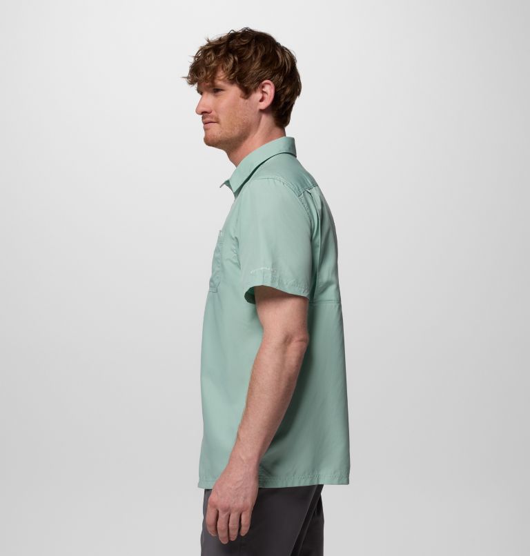 Men’s PFG Slack Tide Camp Shirt - Tall, Color: Misty Jade, image 4