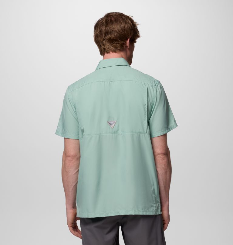 Men’s PFG Slack Tide Camp Shirt - Tall, Color: Misty Jade, image 3