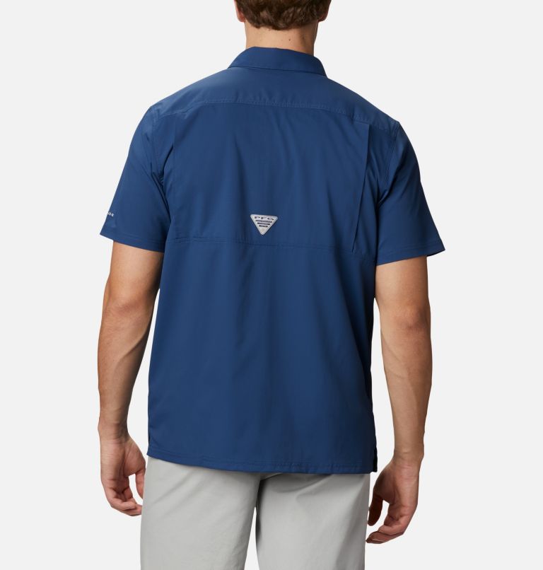 Thumbnail: Men's PFG Slack Tide Camp Shirt - Tall, Color: Carbon, image 2