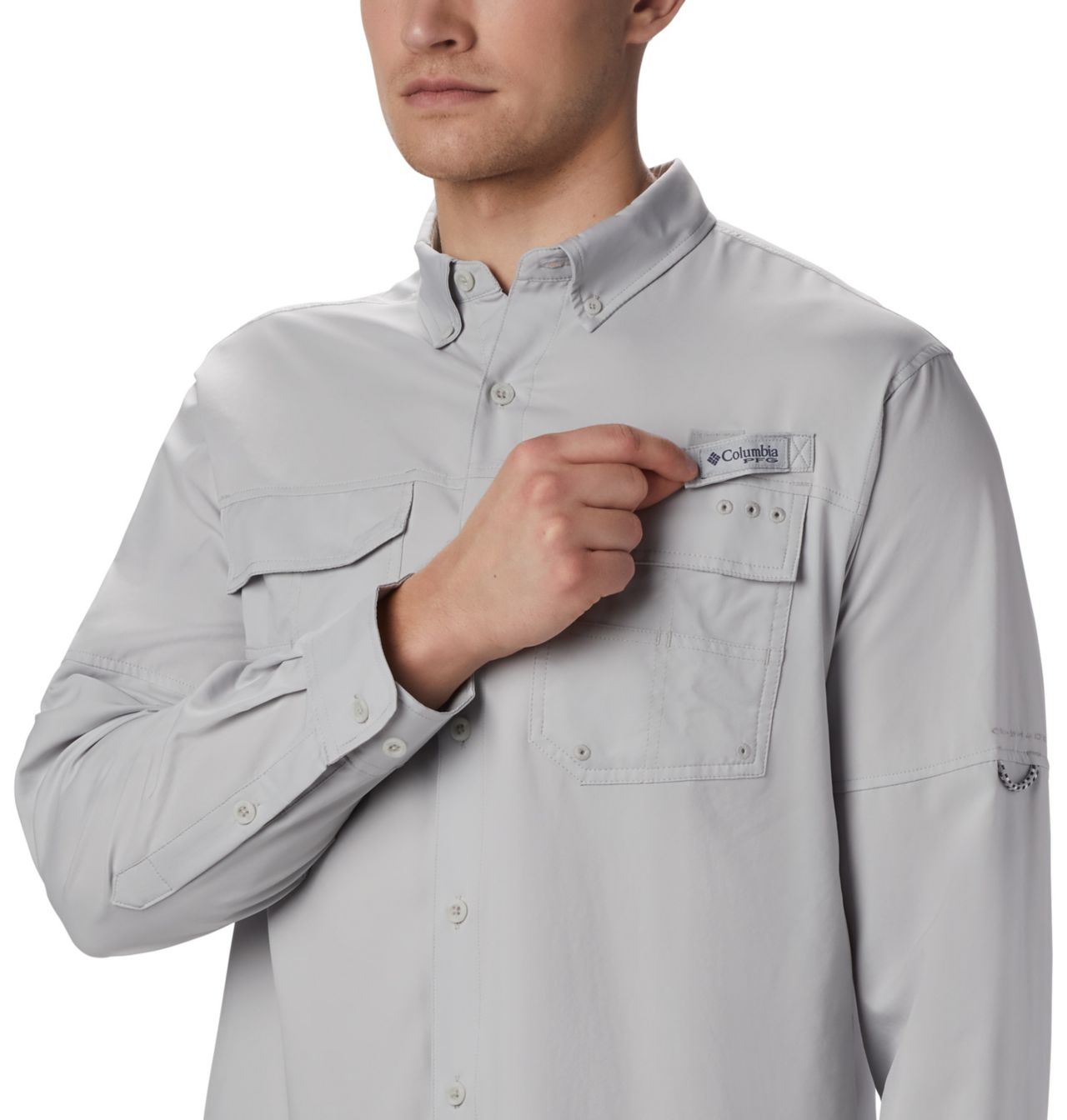 Men’s PFG Blood and Guts™ III Long Sleeve Woven Shirt 6