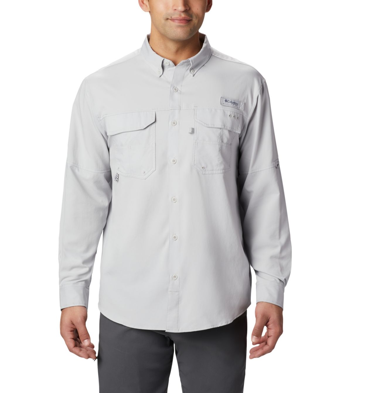 Men’s PFG Blood and Guts™ III Long Sleeve Woven Shirt 1
