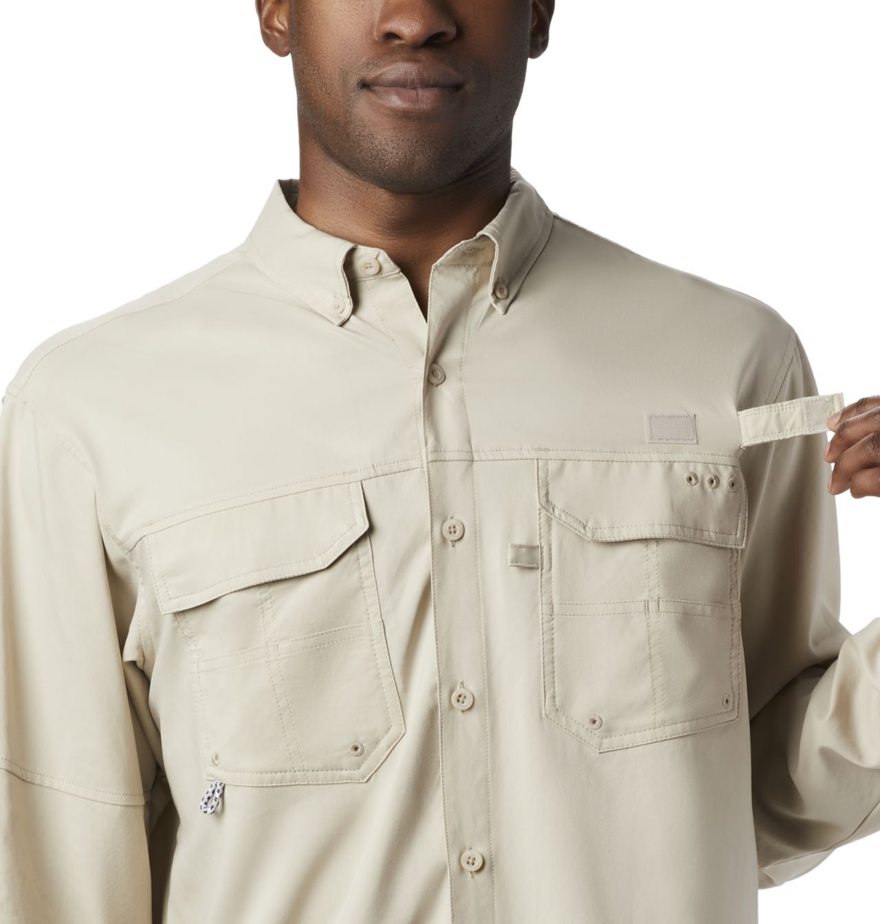 Men’s PFG Blood and Guts™ III Long Sleeve Woven Shirt 4