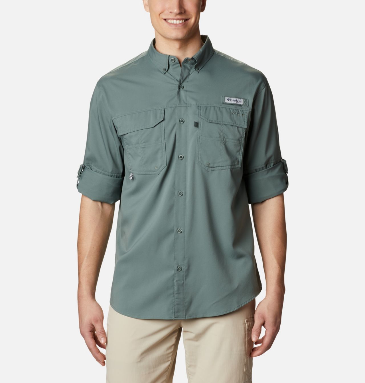 Men’s PFG Blood and Guts™ III Long Sleeve Woven Shirt 7