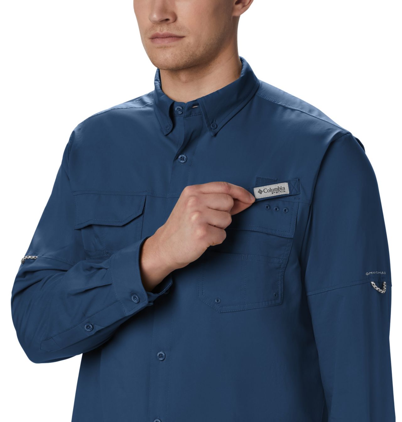 Men’s PFG Blood and Guts™ III Long Sleeve Woven Shirt - Big 3