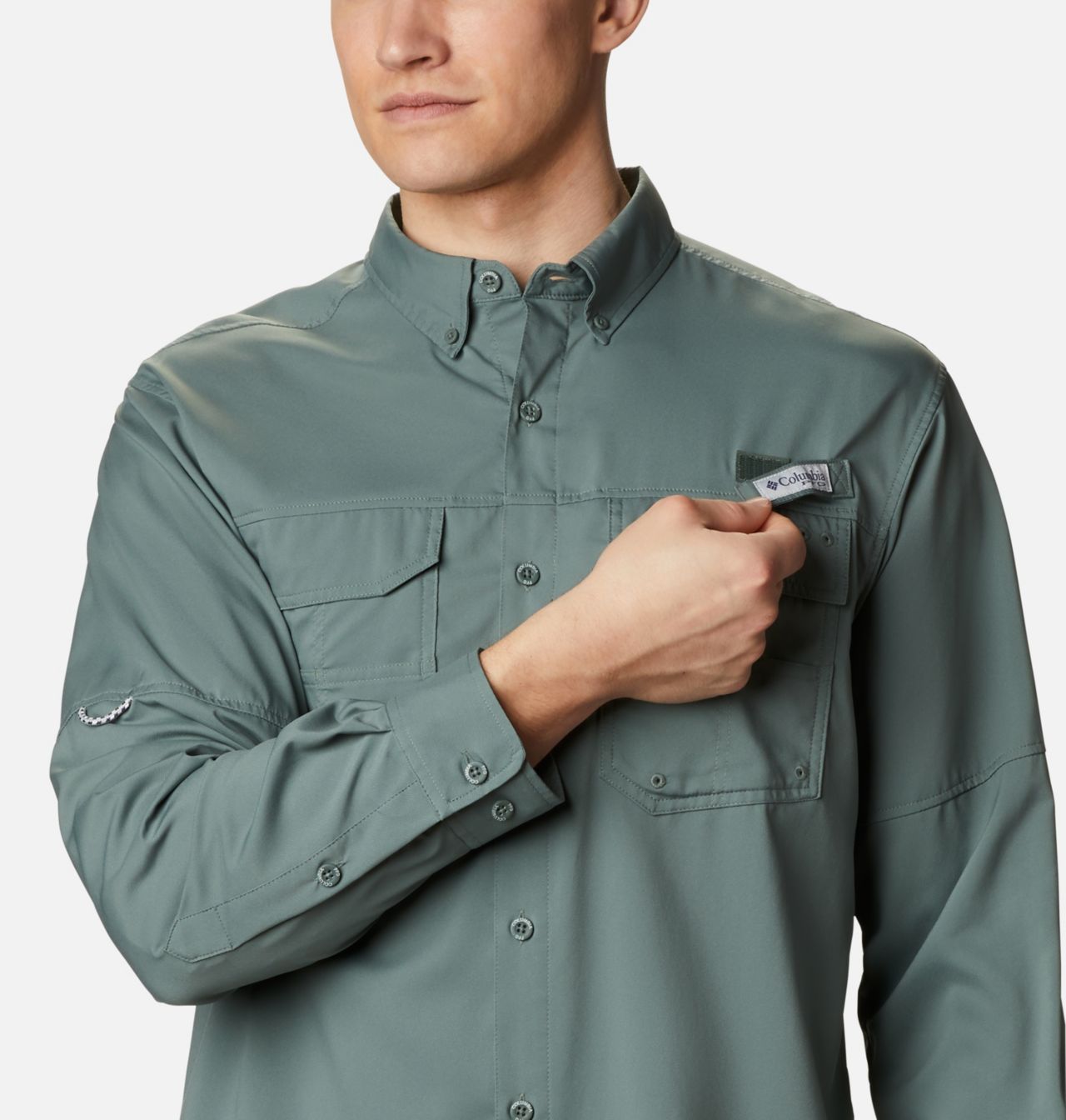 Men’s PFG Blood and Guts™ III Long Sleeve Woven Shirt - Big 4