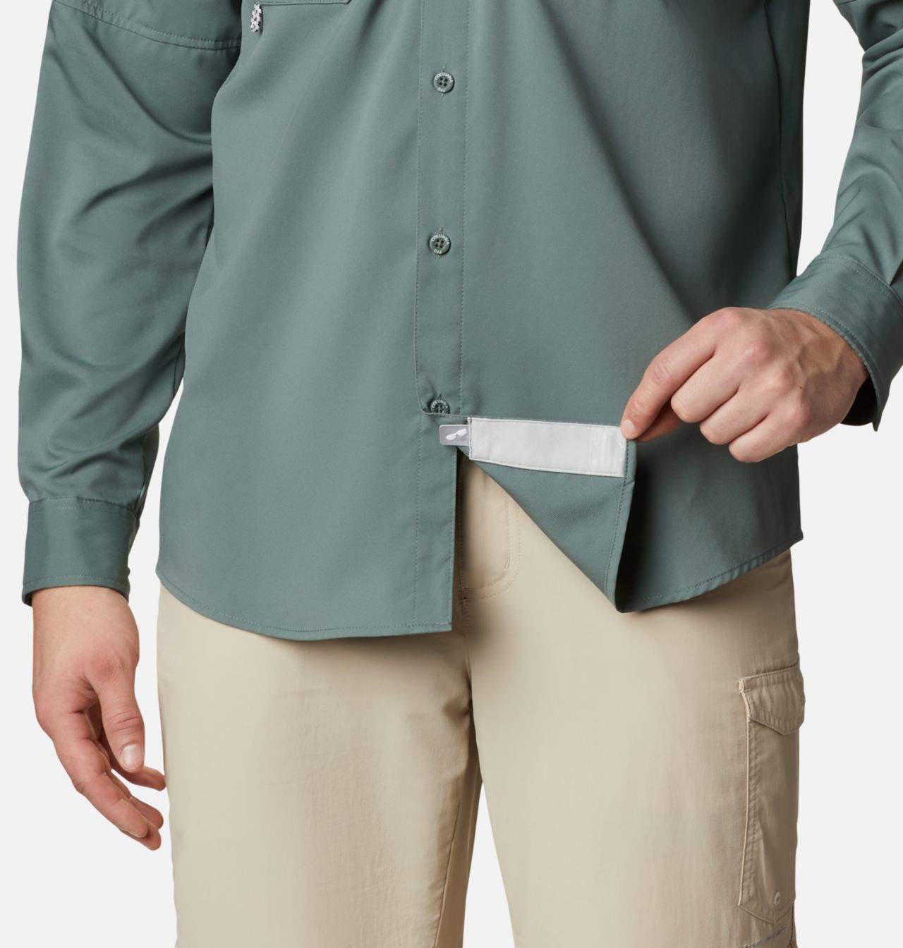 Men’s PFG Blood and Guts™ III Long Sleeve Woven Shirt - Big 6