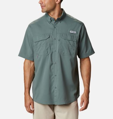 columbia men's short sleeve fishing shirts