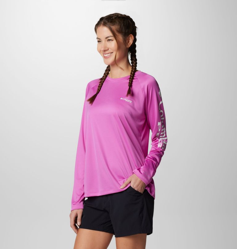 Columbia Women's Long Sleeve Rashguard UPF 50 Uv Sun Protection Swim Shirt