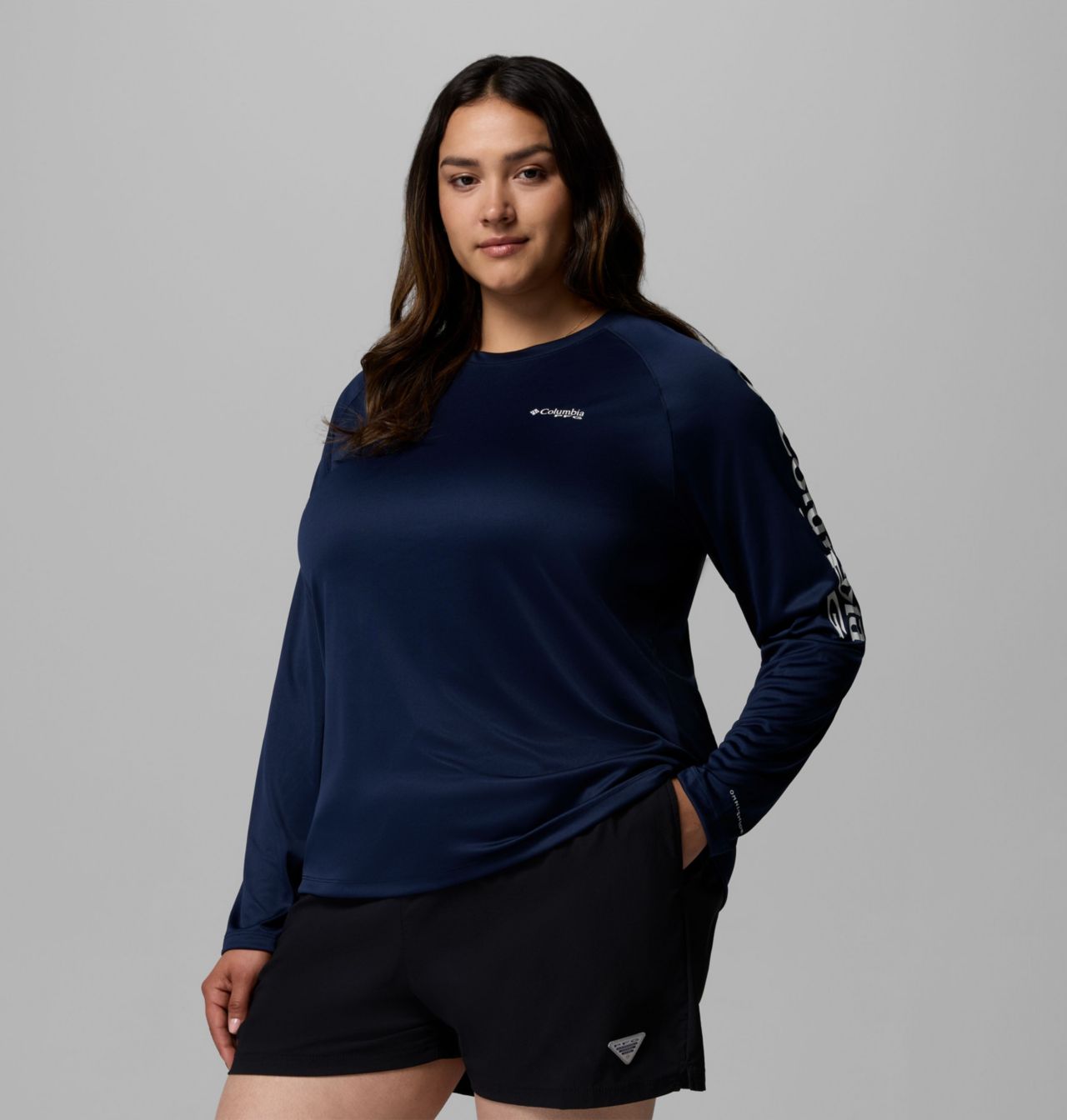 Women's PFG Tidal Tee™ II Long Sleeve Shirt - Plus Size 4