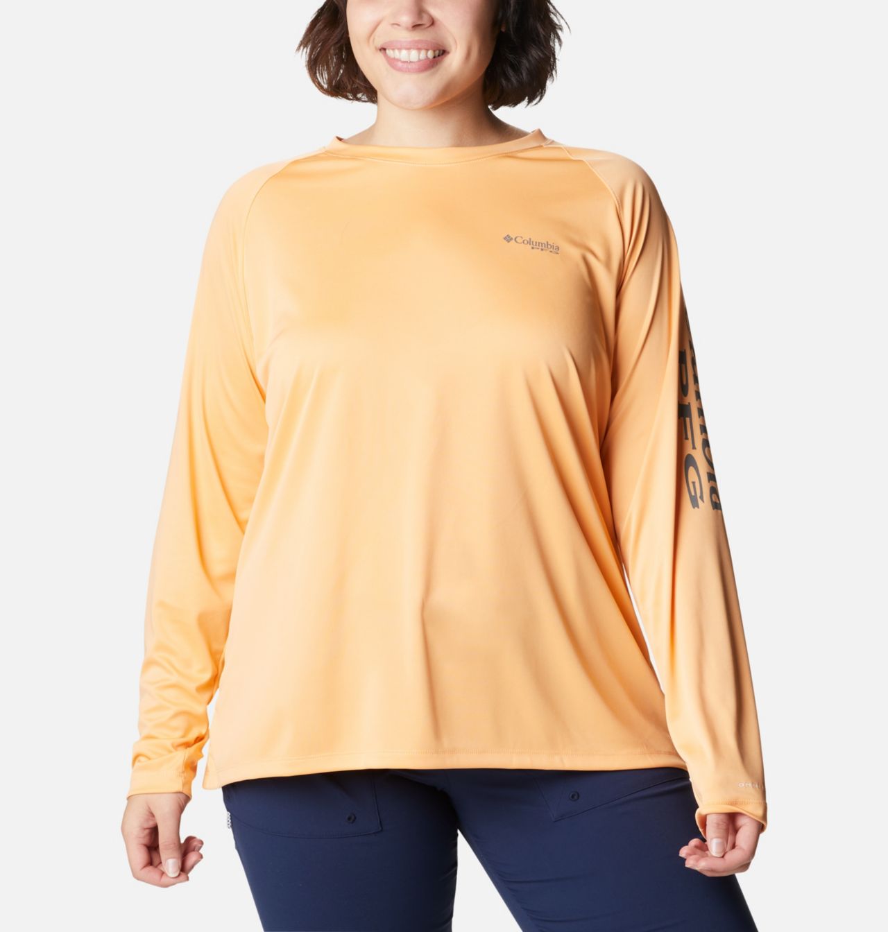Women's PFG Tidal Tee™ II Long Sleeve Shirt - Plus Size 1