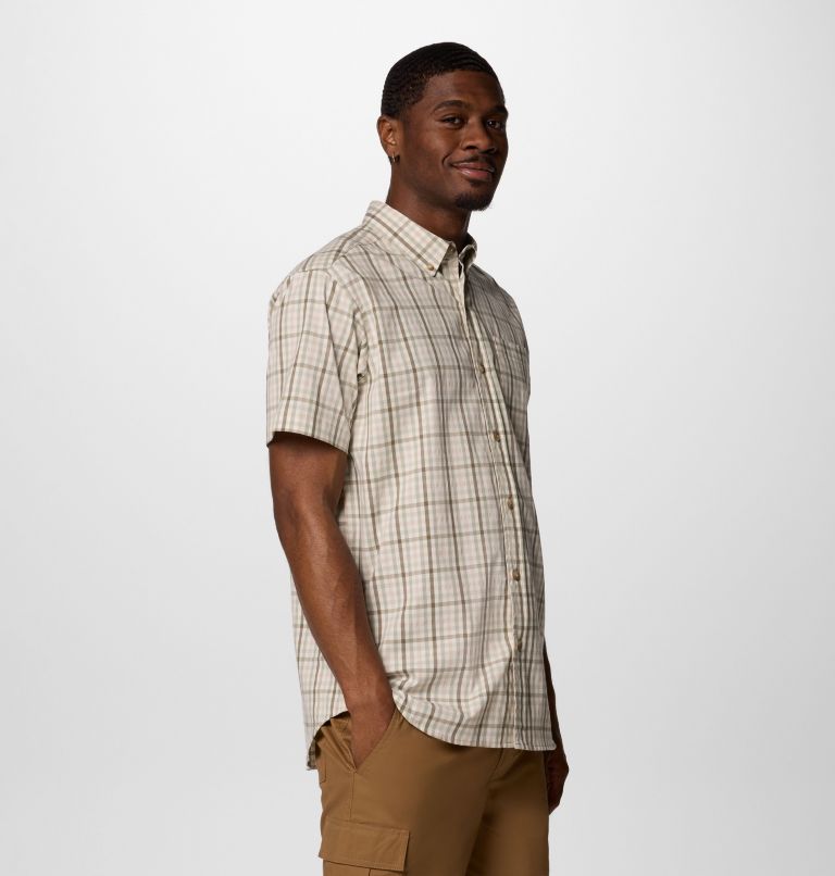 Camicia a manica corta casual Rapid Rivers II da uomo, Color: Safari Multi Gingham, image 5