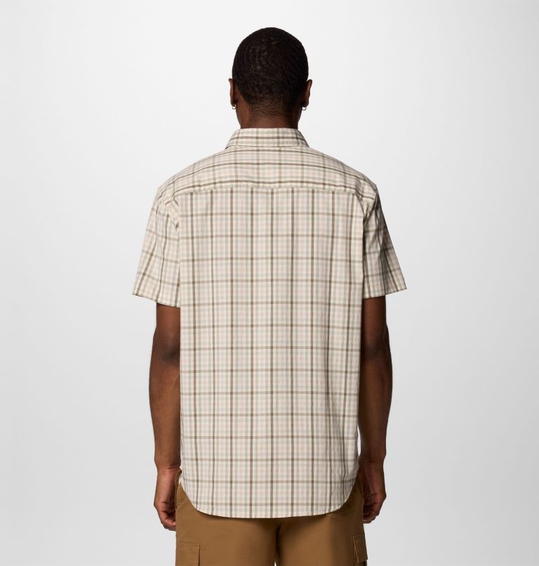 Camicia a manica corta casual Rapid Rivers II da uomo, Color: Safari Multi Gingham, image 2
