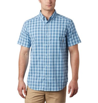 3xlt button down short sleeve shirts