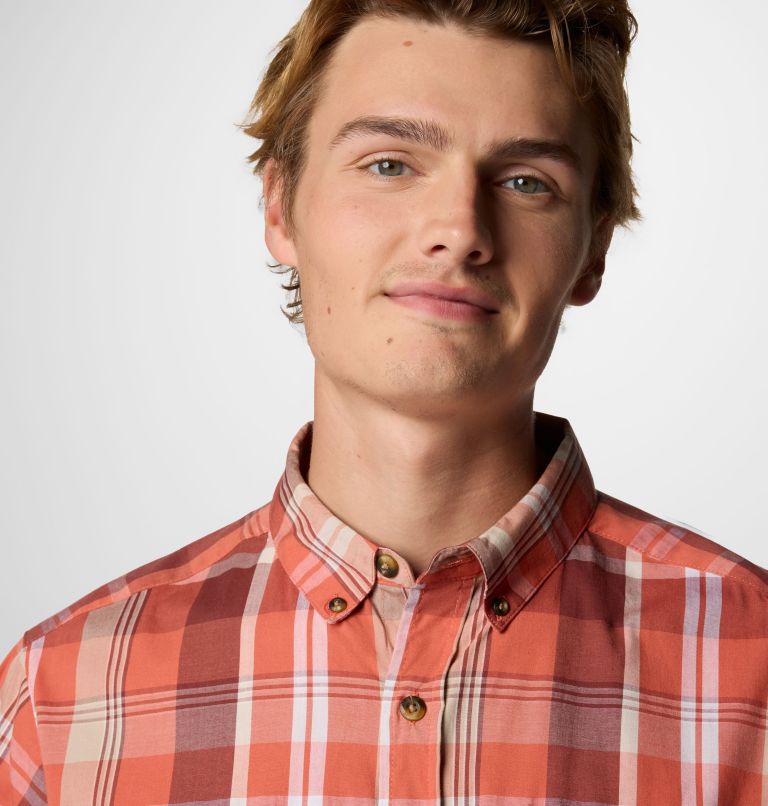 Men's Rapid Rivers II Short Sleeve Shirt, Color: Tuscan Multi Plaid, image 5
