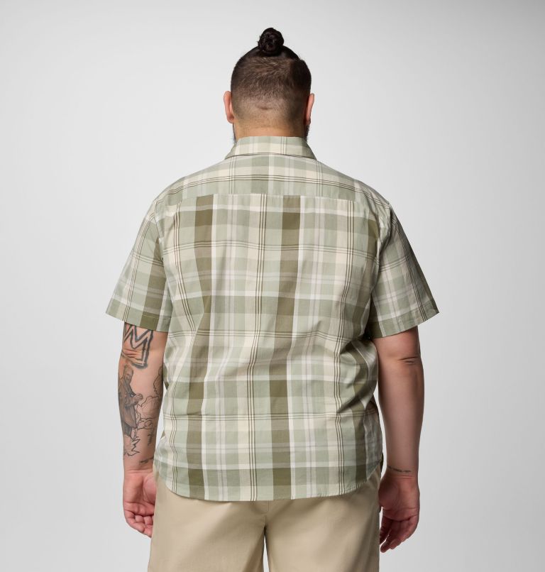 Men's Rapid Rivers II Short Sleeve Shirt – Big, Color: Safari Multi Plaid, image 3