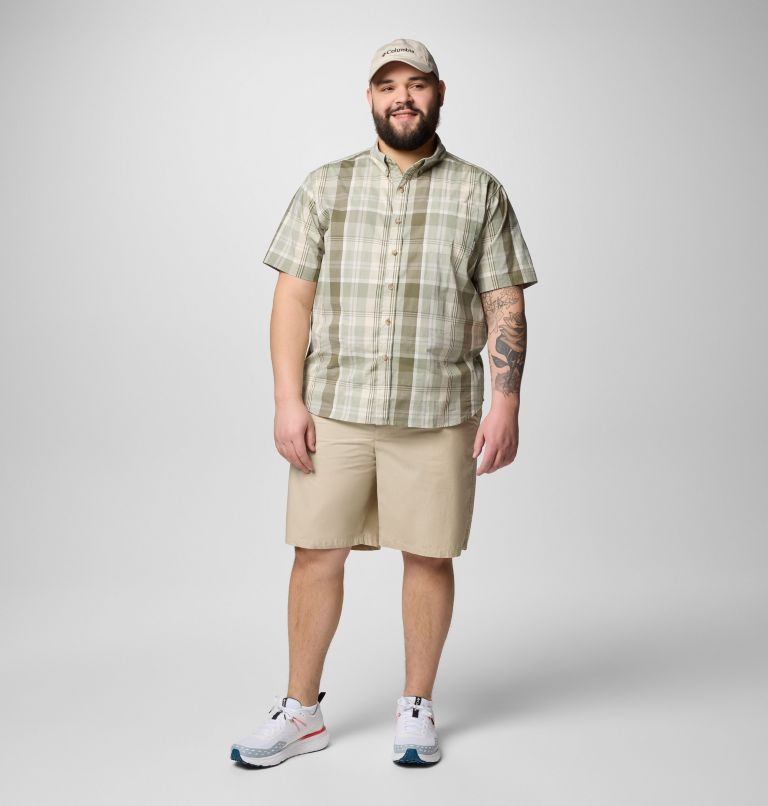 Men's Rapid Rivers II Short Sleeve Shirt – Big, Color: Safari Multi Plaid, image 2