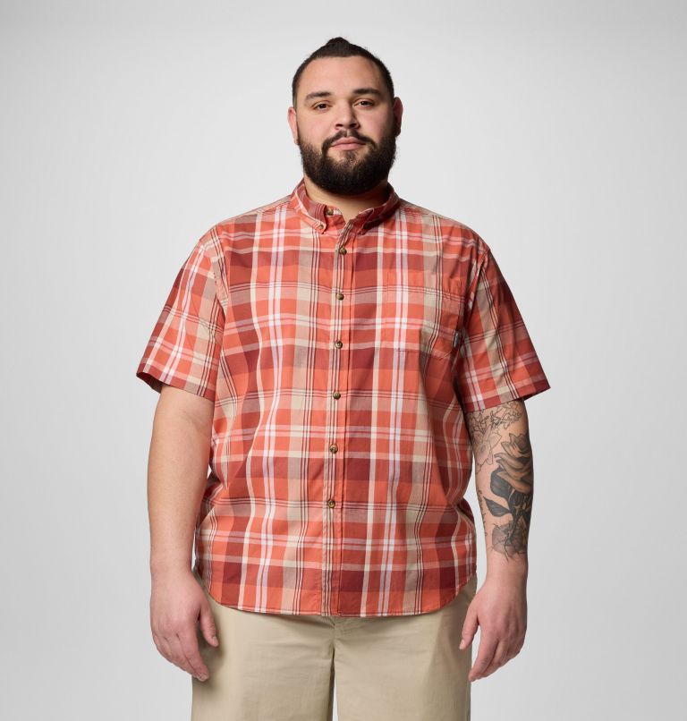 Men's Rapid Rivers II Short Sleeve Shirt – Big, Color: Tuscan Multi Plaid, image 1