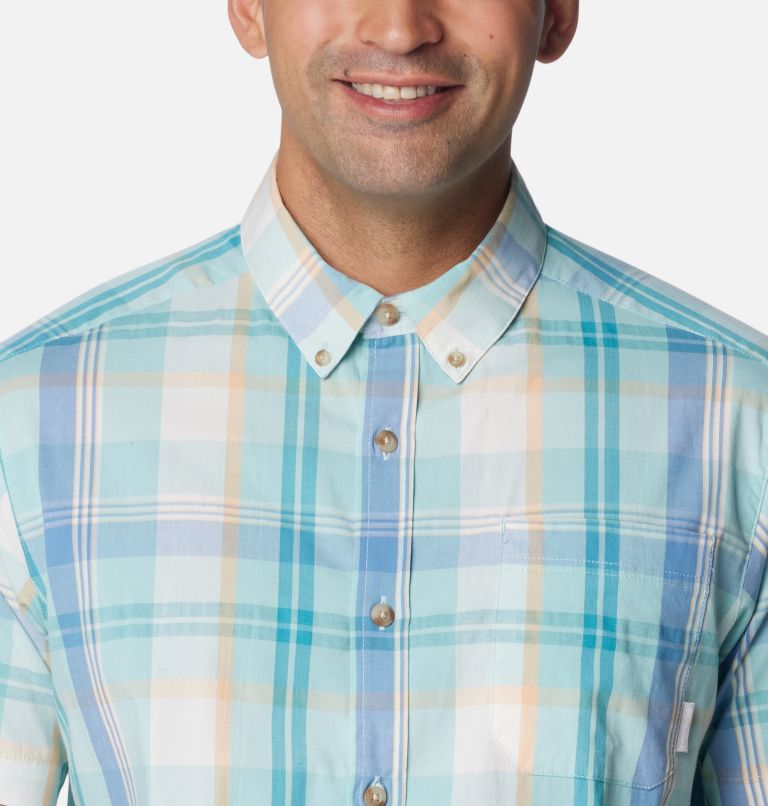 Men's Rapid Rivers II Short Sleeve Shirt – Tall, Color: Spray Multi Plaid, image 4